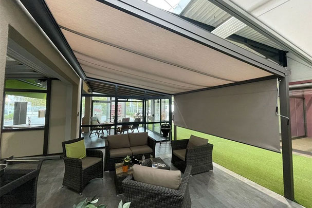 Sonnenschutz für die Terrasse